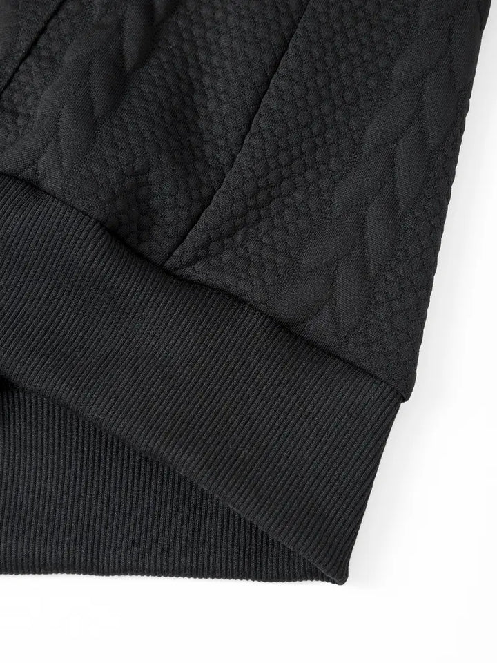 Connolly - Pulover Casual Tricotat cu Glugă și Buzunar Frontal