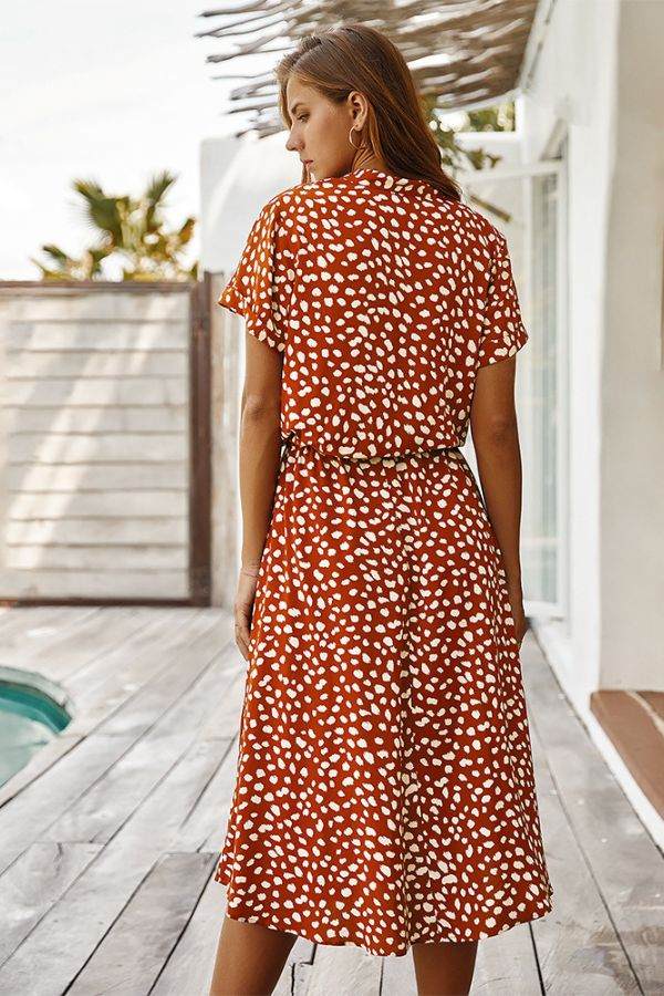 Daciana | Fustă-rochie boemă casual fluidă