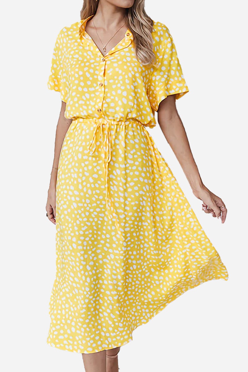 Daciana | Fustă-rochie boemă casual fluidă