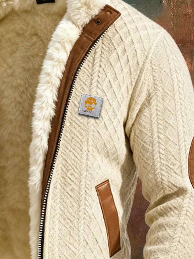 Claudio - Jachetă Tricotată Cu Textură Retro