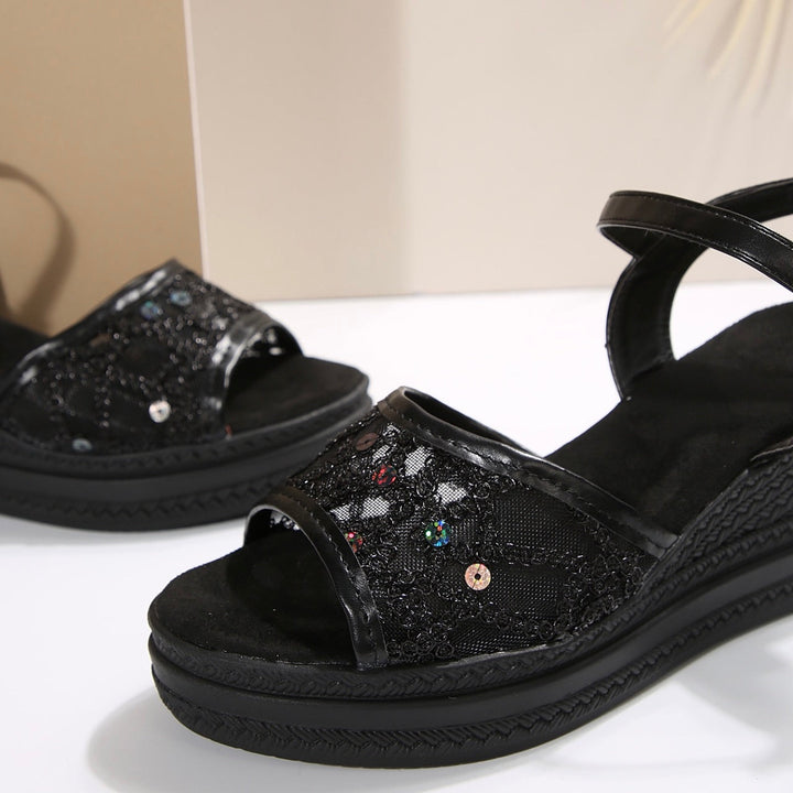 Cara - Sandale Groase Cu Platformă Regulată