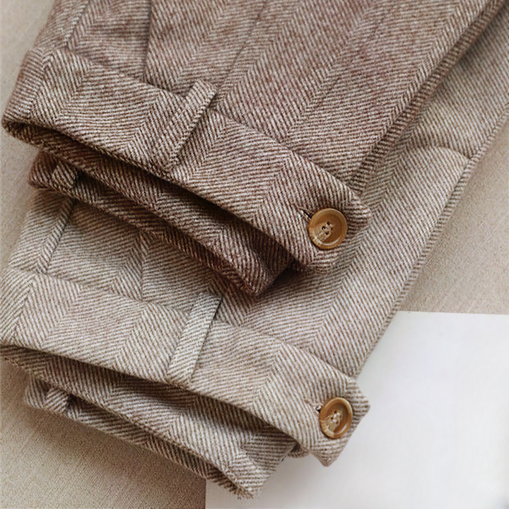 Daniel | Pantaloni eleganți croiți din lână pură