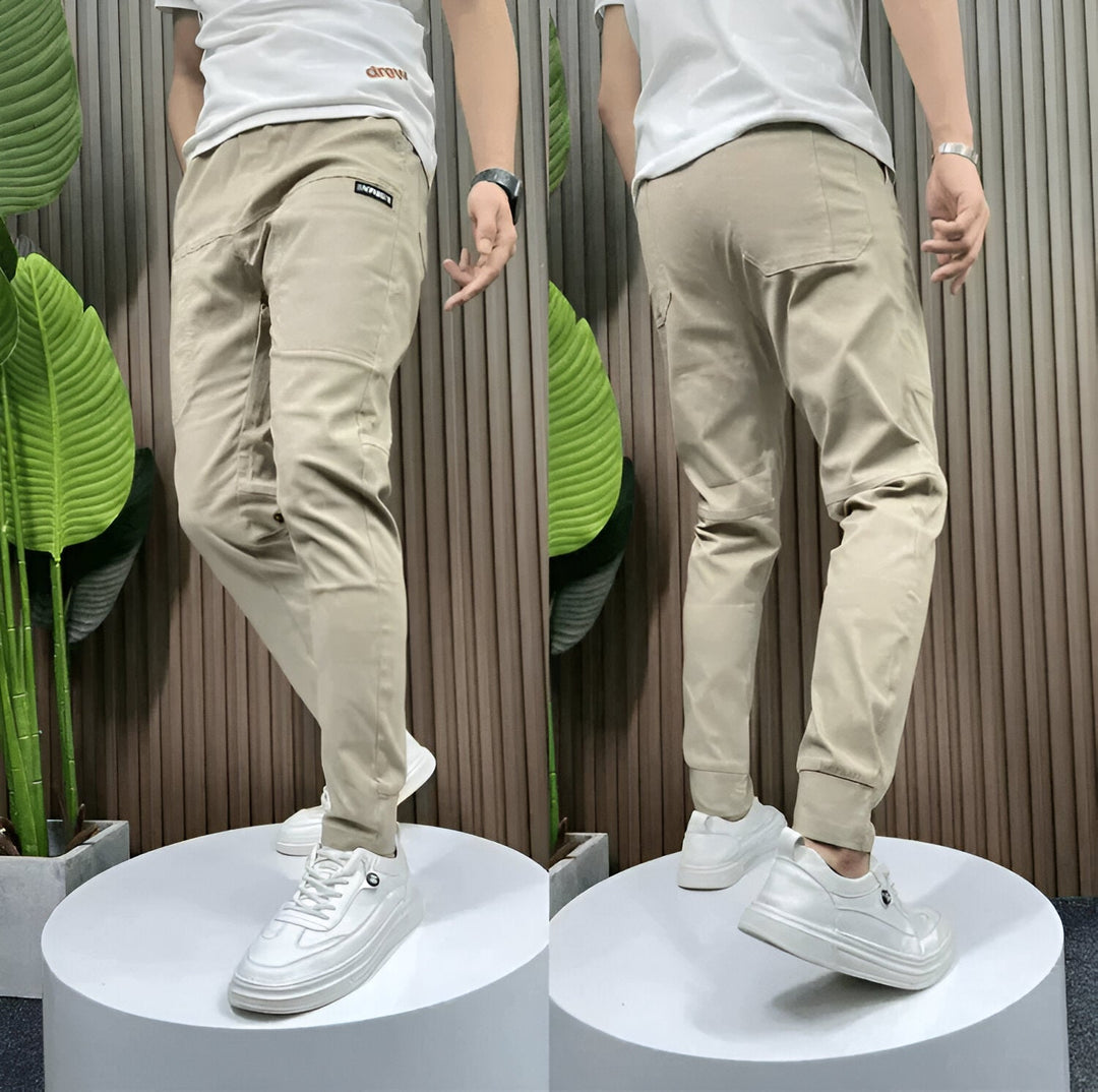 Mihai | Pantaloni cargo elastici premium